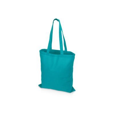 Сумка для шопинга Carryme 140 хлопковая, 140 г/м2, бирюзовый 320C NEW-0
