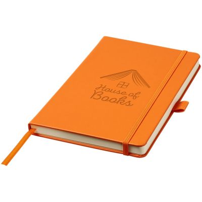 Записная книжка Nova формата A5 с переплетом, оранжевый-6