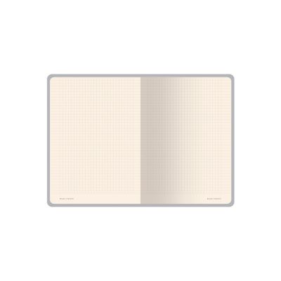 Бизнес тетрадь А5 Megapolis flex 60 л. soft touch клетка, темно-синий navy-1