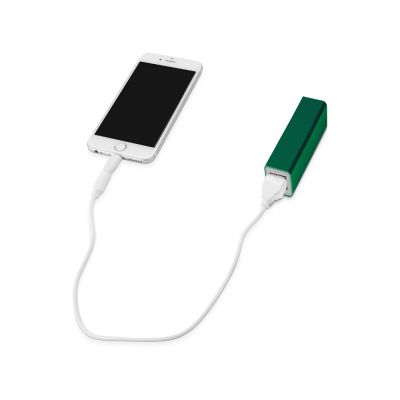 Портативное зарядное устройство Брадуэлл, 2200 mAh, зеленый-1