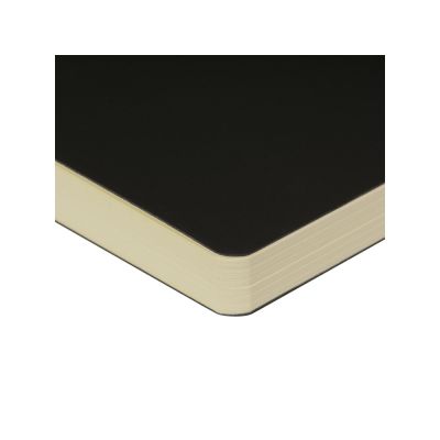 Скетчбук Sketch & Art в мягком переплете 140х210 мм, 100 л. бежевой бумаги 100 гр., черный-3