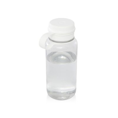 Спортивная бутылка Ryder из переработанного ПЭТ-пластика объемом 900 мл с многофункциональной крышкой, сертифицированная RCS - Белый-0