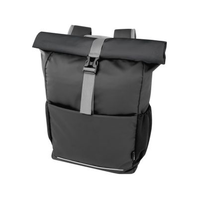 Aqua 15 GRS водонепроницаемая велосумка из переработанных материалов, 20 л - Черный-0