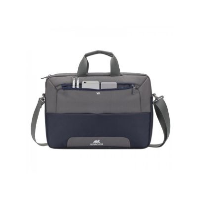 Сумка для ноутбука до 15.6, Стально-синий/серый.-1