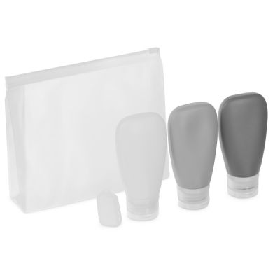 Набор емкостей для путешествия с колпачком для зубной щетки-0