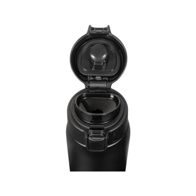 Термокружка Relaxika 701 (0,48 литра), черная (без лого)-6