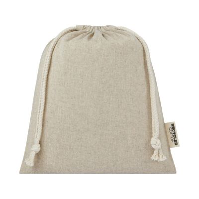 Средняя подарочная сумка Pheebs объемом 1,5 л из хлопка плотностью 150 г/м2, натуральный-1