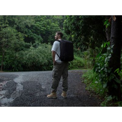 Антикражный рюкзак-трансформер Clickpack Travlo для ноутбука 16, черный-12