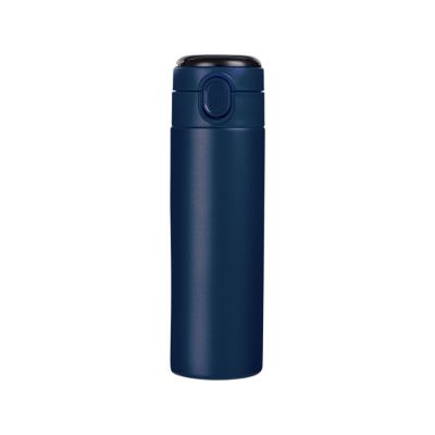 Вакуумная термокружка Waterline с медной изоляцией Bravo, 400 мл, тубус, темно-синий-10