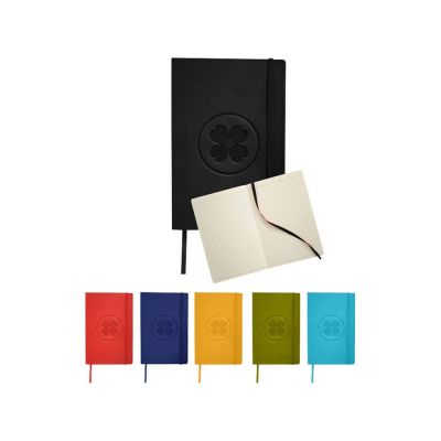 Классический блокнот А5 с мягкой обложкой, светло-синий-5