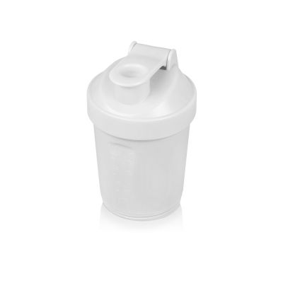 Шейкер для спортивного питания Level Up, белый-6