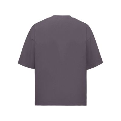 Футболка оверсайз Beta.01 унисекс, темно-серый-5