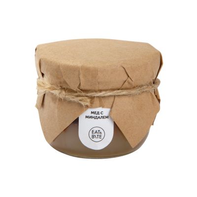 Сувенирный набор Мед с миндалем 120 гр-1
