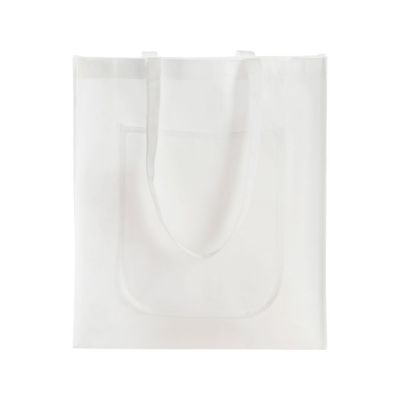 Сумка Tamy для покупок с карманом, белый-3