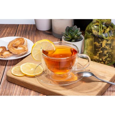 Чайная пара с двойными стенками Rio-10