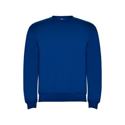 Свитшот с начесом Clasica унисекс, королевский синий-0