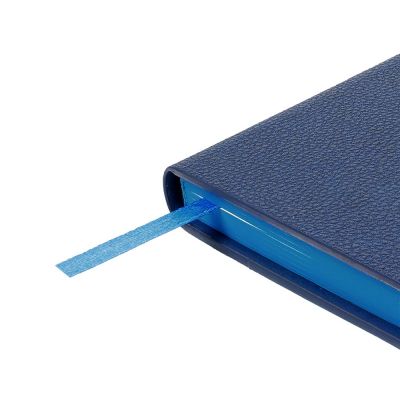 Ежедневник недатированный с магнитным клапаном А5 Venezia, темно-синий-3