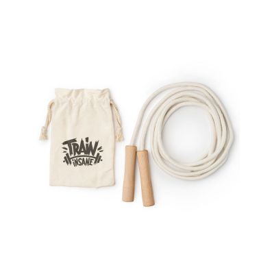 Скакалка REGINA из хлопка, бежевый-2