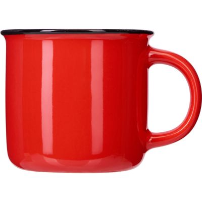 Кружка с каймой Countryside M, красный 410ml-1