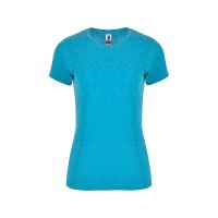 Футболка Fox женская, бирюзовый меланж