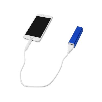 Портативное зарядное устройство Брадуэлл, 2200 mAh, синий-1