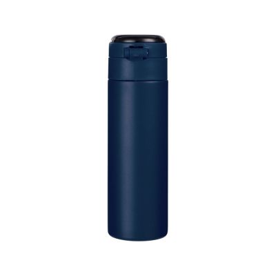 Вакуумная термокружка Waterline с медной изоляцией Bravo, 400 мл, тубус, темно-синий-11