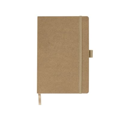 Блокнот Sevilia Soft, гибкая обложка из крафта A5, 80 листов, крафтовый/бежевый-4