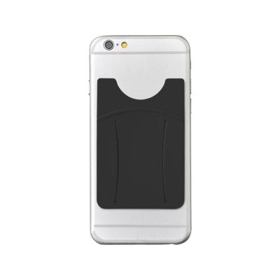 Картхолдер для телефона с держателем Trighold, черный-4