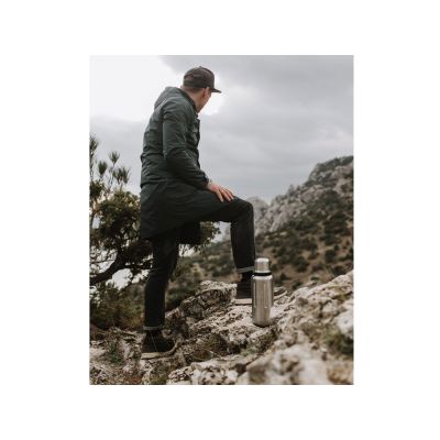 Термос для напитков, вакуумный, бытовой, тм bobber. Объем 1 литр. Артикул Flask-1000 Matte-9