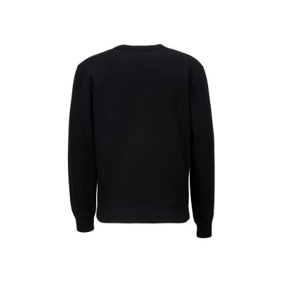 Свитшот оверсайз Lisbon унисекс, черный-2