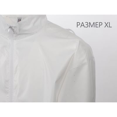 Ветровка Miami мужская с чехлом, белый-10