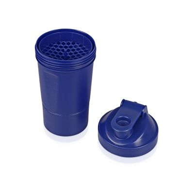 Шейкер для спортивного питания Level Up, синий-2