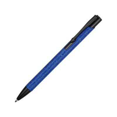 Ручка металлическая шариковая Crepa, синий/черный-0
