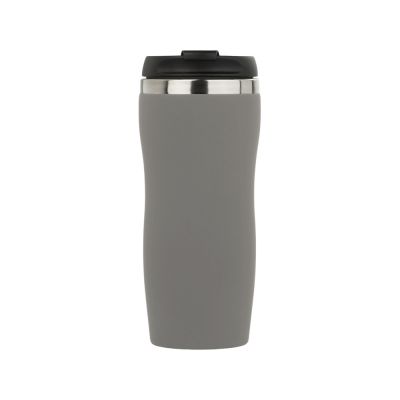 Термокружка Double wall mug C1, soft touch, 350 мл, серый-2