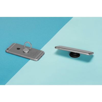Держатель для телефона металлический Spot, серебристый-7