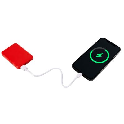 Внешний аккумулятор Simp, 5000 мАч, красный-8