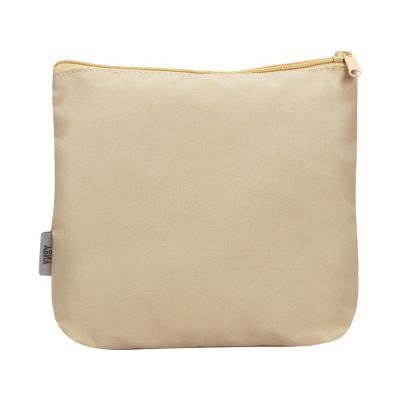 Органайзер для электроники и проводов Amalia из полиэстера 300D с подкладкой, бежевый-3