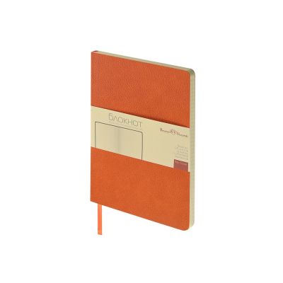 Блокнот А5 Megapolis Flex Loft, оранжевый-0