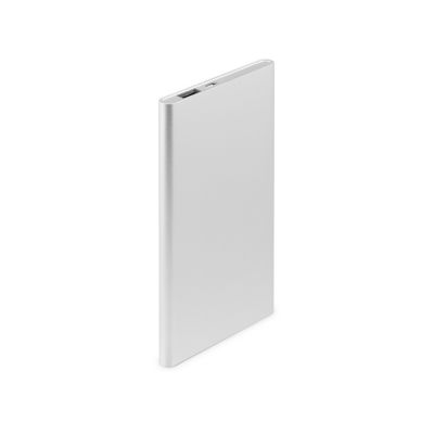 Внешний аккумулятор Rombica NEO AX70L, 7 000 мАч, алюминий, серебристый, чехол-1