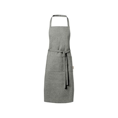 Pheebs 200 g/m2 recycled cotton apron, черный-0