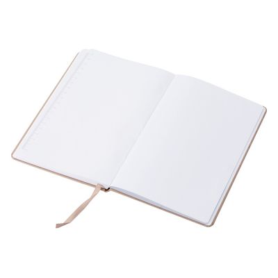 Блокнот из крафта и каменной бумаги А5 Fleekstone, твердая обложка, крафтовый-4