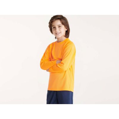 Футболка Montecarlo  мужская с длинным рукавом, неоновый оранжевый-4