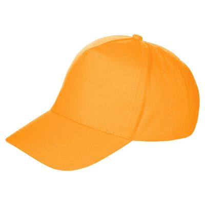 Бейсболка Мемфис 230 5-панельная, оранжевая-0