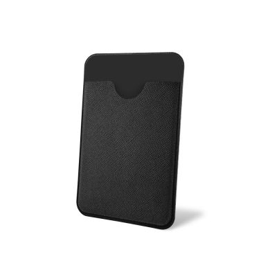 Чехол-картхолдер Favor на клеевой основе на телефон для пластиковых карт и и карт доступа, черный-0
