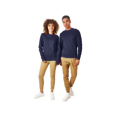 Свитшот Motion унисекс с начесом, нэви-5