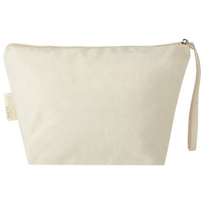 Orissa большая сумка для аксессуаров из органического материала GOTS, 180 г/м², 3 л - Натуральный-2