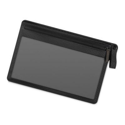 Органайзер On clouds двумя отделениями из нейлона 250х170 мм (в инд. пакетике), серый/черный-0