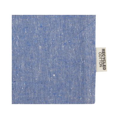 Маленькая подарочная сумка Pheebs объемом 0,5 л из хлопка плотностью 150 г/м2, синий-3