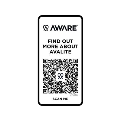 Avalite футболка унисекс Aware™ из переработанных материалов с коротким рукавом - Бежевый-4