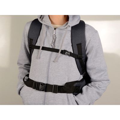 Рюкзак туристический Outdoor, темно-синий-4